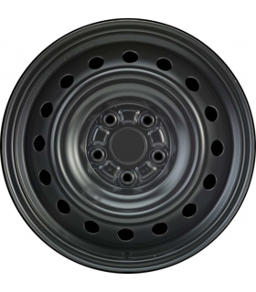 Jante tôle 16 pouces - 5 Trous - 6,5x16  5x114,3  ET45  AL60  noir