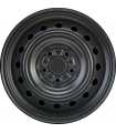 Jante tôle 16 pouces - 5 Trous - 6,5x16  5x114,3  ET45  AL60  noir
