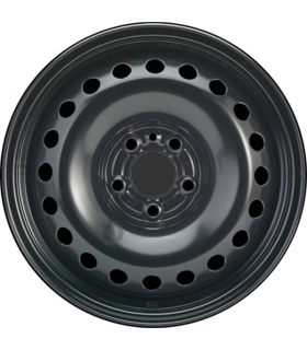 Jante tôle 16 pouces - 5 Trous - 7x16  5x110  ET34  AL65  noir