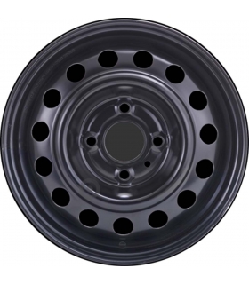 Jante tôle 15 pouces - 4 Trous - 5,5x15  4x114,3  ET46  AL67  noir Jante tôle 15 pouces - 4 Trous - 5,5x15  4x114,3  ET46  AL67  noir