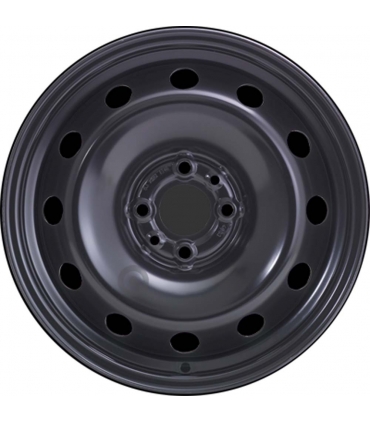 Jante tôle 15 pouces - 4 Trous - 6x15  4x98  ET40  AL58  noir