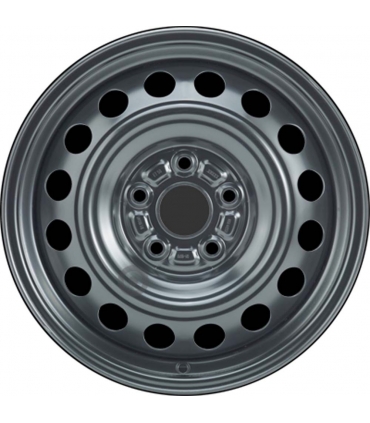Jante tôle 16 pouces - 5 Trous - 6x16  5x114,3  ET50  AL60  noir