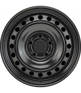 Jante tôle 16 pouces - 5 Trous - 6,5x16  5x114,3  ET40  AL66  noir