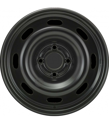 Jante tôle 15 pouces - 4 Trous - 6x15  4x108  ET23  AL65  noir