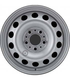 Jante tôle 16 pouces - 5 Trous - 6,5x16  5x120  ET46  AL72,5  argent