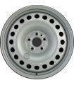 Jante tôle 16 pouces - 5 Trous - 6x16  5x98  ET36,5  AL58  argent