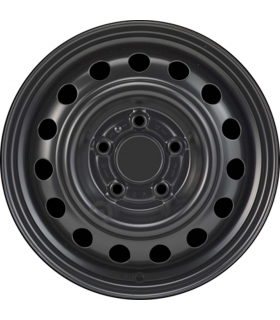 Jante tôle 15 pouces - 5 Trous - 6x15  5x114,3  ET46  AL67  noir