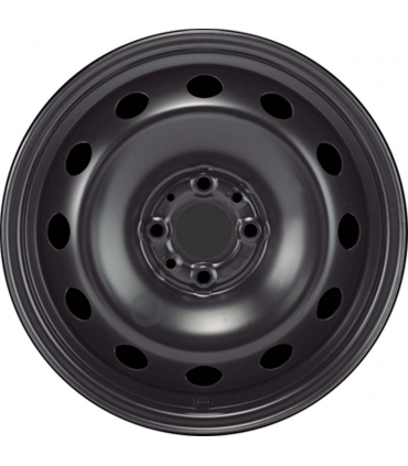 Jante tôle 15 pouces - 4 Trous - 6,5x15  4x98  ET43  AL58  noir