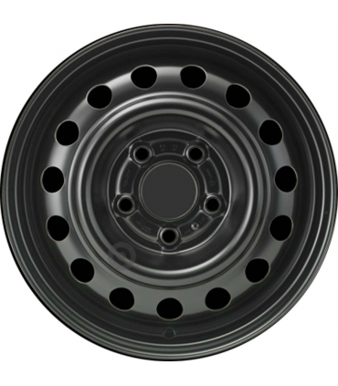 Jante tôle 15 pouces - 5 Trous - 5,5x15  5x114,3  ET47  AL67  noir