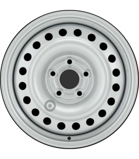 Jante tôle 16 pouces - 5 Trous - 6,5x16  5x114,3  ET45  AL64  argent