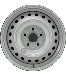 Jante tôle 16 pouces - 5 Trous - 6,5x16  5x114,3  ET55  AL64  argent