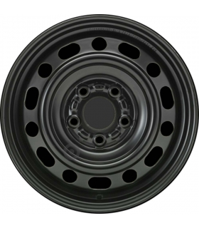 Jante tôle 15 pouces - 5 Trous - 6x15  5x114,3  ET52,5  AL67  noir
