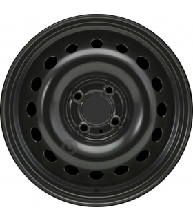 Jante tôle 15 pouces - 4 Trous - 6x15  4x100  ET50  AL60  noir