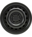 Jante tôle 15 pouces - 4 Trous - 5,5x15  4x100  ET43  AL60  noir