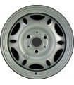 Jante tôle 15 pouces - 3 Trous - 5,5x15  3x112  ET-1  AL57  argent