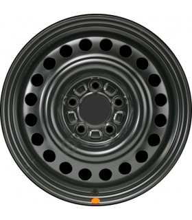 Jante tôle 16 pouces - 5 Trous - 6,5x16  5x115  ET46  AL70,27  noir