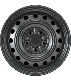 Jante tôle 16 pouces - 5 Trous - 6,5x16  5x114,3  ET45  AL60  noir
