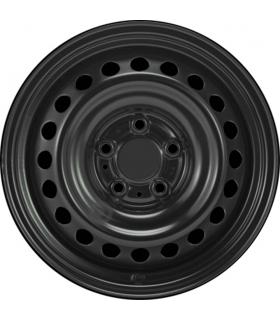 Jante tôle 16 pouces - 5 Trous - 6,5x16  5x114,3  ET40  AL66  noir