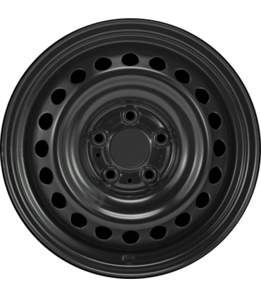 Jante tôle 16 pouces - 5 Trous - 6,5x16  5x114,3  ET40  AL66  noir