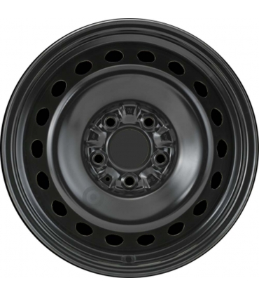 Jante tôle 16 pouces - 5 Trous - 6,5x16  5x114,3  ET40  AL66  noir