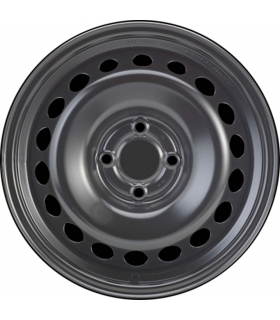 Jante tôle 15 pouces - 4 Trous - 6x15  4x100  ET40  AL60  noir
