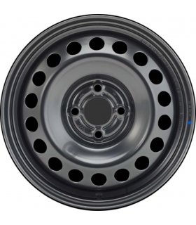 Jante tôle 15 pouces - 4 Trous - 6x15  4x100  ET40  AL60  noir