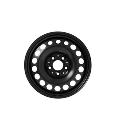 Jante tôle 16 pouces - 5 Trous - 6,5x16  5x112  ET44  AL66,5  noir