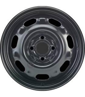 Jante tôle 14 pouces - 4 Trous - 6x14  4x100  ET43  AL57  noir Jante tôle 14 pouces - 4 Trous - 6x14  4x100  ET43  AL57  noir