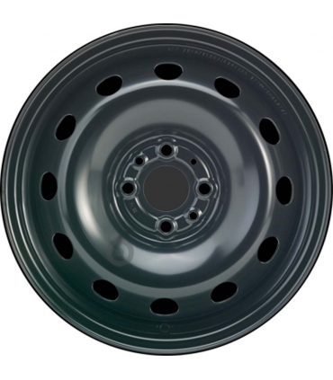 Jante tôle 15 pouces - 4 Trous - 6x15  4x98  ET44  AL58  noir