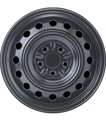 Jante tôle 16 pouces - 5 Trous - 6,5x16  5x114,3  ET39  AL60  noir