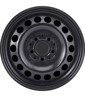 Jante tôle 15 pouces - 5 Trous - 6,5x15  5x112  ET47  AL66,5  noir