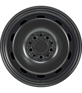 Jante tôle 15 pouces - 5 Trous - 5,5x15  5x112  ET46  AL66,5  noir
