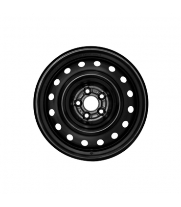 Jante tôle 16 pouces - 5 Trous - 6,5x16  5x100  ET55  AL56  noir