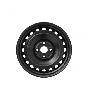 Jante tôle 15 pouces - 4 Trous - 5,5x15  4x100  ET36  AL54  noir