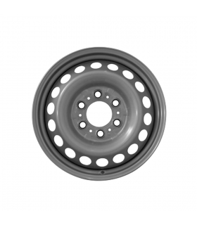 Jante tôle 16 pouces - 6 Trous - 6,5x16  6x130  ET62  AL84  argent