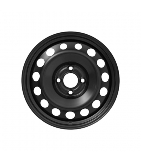 Jante tôle 16 pouces - 4 Trous - 6,5x16  4x107,95  ET37,5  AL63,35  noir