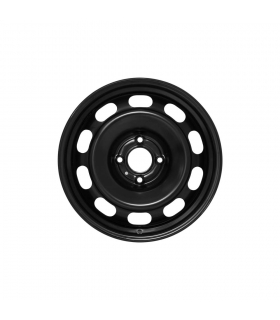 Jante tôle 16 pouces - 4 Trous - 6,5x16  4x108  ET32  AL65  noir