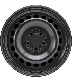 Jante tôle 15 pouces - 5 Trous - 6x15  5x100  ET29  AL57  noir