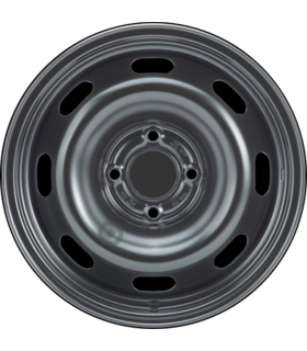Jante tôle 15 pouces - 4 Trous - 6,5x15  4x108  ET20  AL65  noir