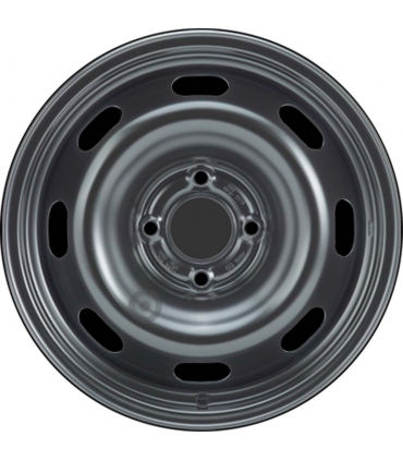 Jante tôle 15 pouces - 4 Trous - 6,5x15  4x108  ET20  AL65  noir