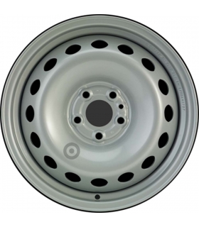 Jante tôle 15 pouces - 5 Trous - 6x15  5x98  ET39  AL58  argent