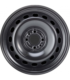 Jante tôle 15 pouces - 4 Trous - 6x15  4x98  ET35  AL58  noir