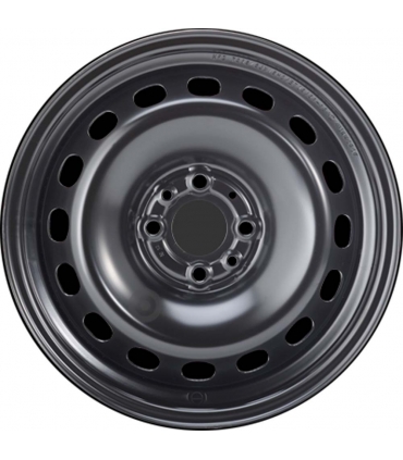 Jante tôle 15 pouces - 4 Trous - 6x15  4x98  ET35  AL58  noir