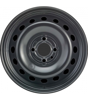 Jante tôle 14 pouces - 4 Trous - 5,5x14  4x100  ET29  AL60  noir
