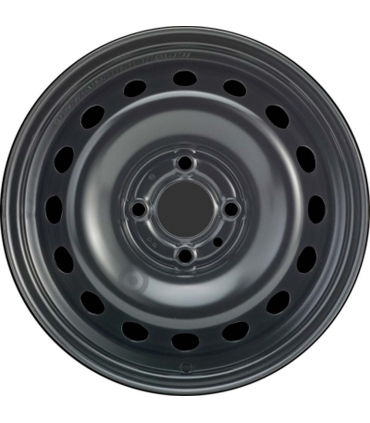 Jante tôle 14 pouces - 4 Trous - 5,5x14  4x100  ET29  AL60  noir