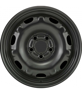 Jante tôle 14 pouces - 5 Trous - 6x14  5x100  ET37  AL57  noir