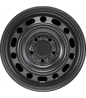 Jante tôle 15 pouces - 5 Trous - 6x15  5x114,3  ET50  AL67  noir