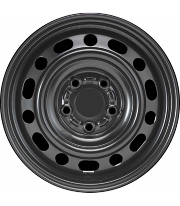 Jante tôle 15 pouces - 5 Trous - 6x15  5x114,3  ET50  AL67  noir