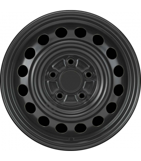 Jante tôle 15 pouces - 5 Trous - 6x15  5x114,3  ET50  AL60  noir
