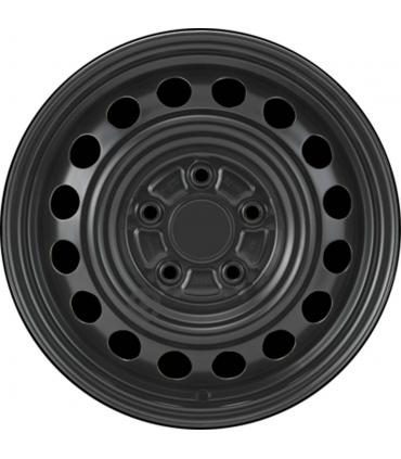 Jante tôle 15 pouces - 5 Trous - 6x15  5x114,3  ET50  AL60  noir